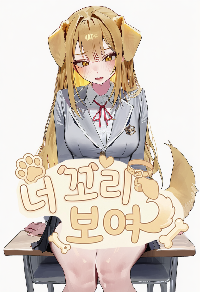 너 꼬리 보여